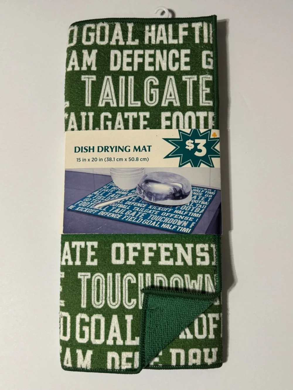 21 Piece Football Party Lot - Tablecloths, Dish Mat, Football Cups & Placemats